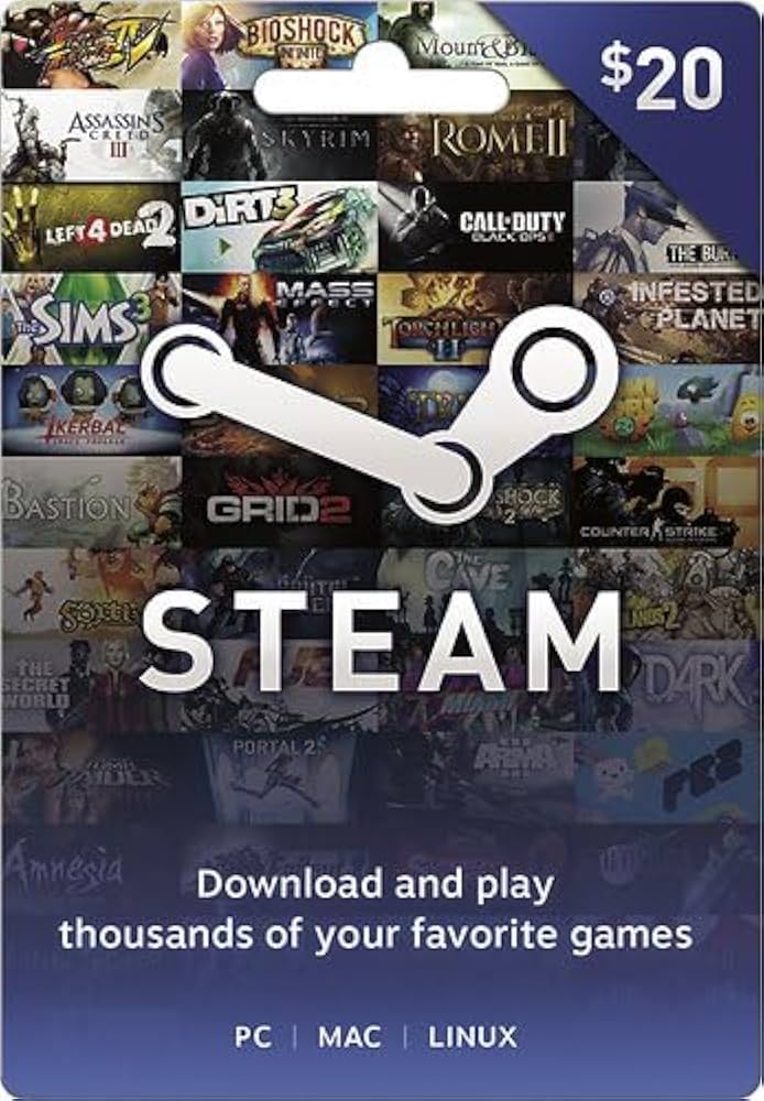 Steam Wallet Gift Card (US)
